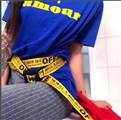 OFF-WHITE һ��һƤ�� 95-125cm